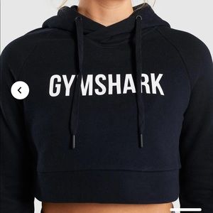 Cropped crest hoodie gymshark xs